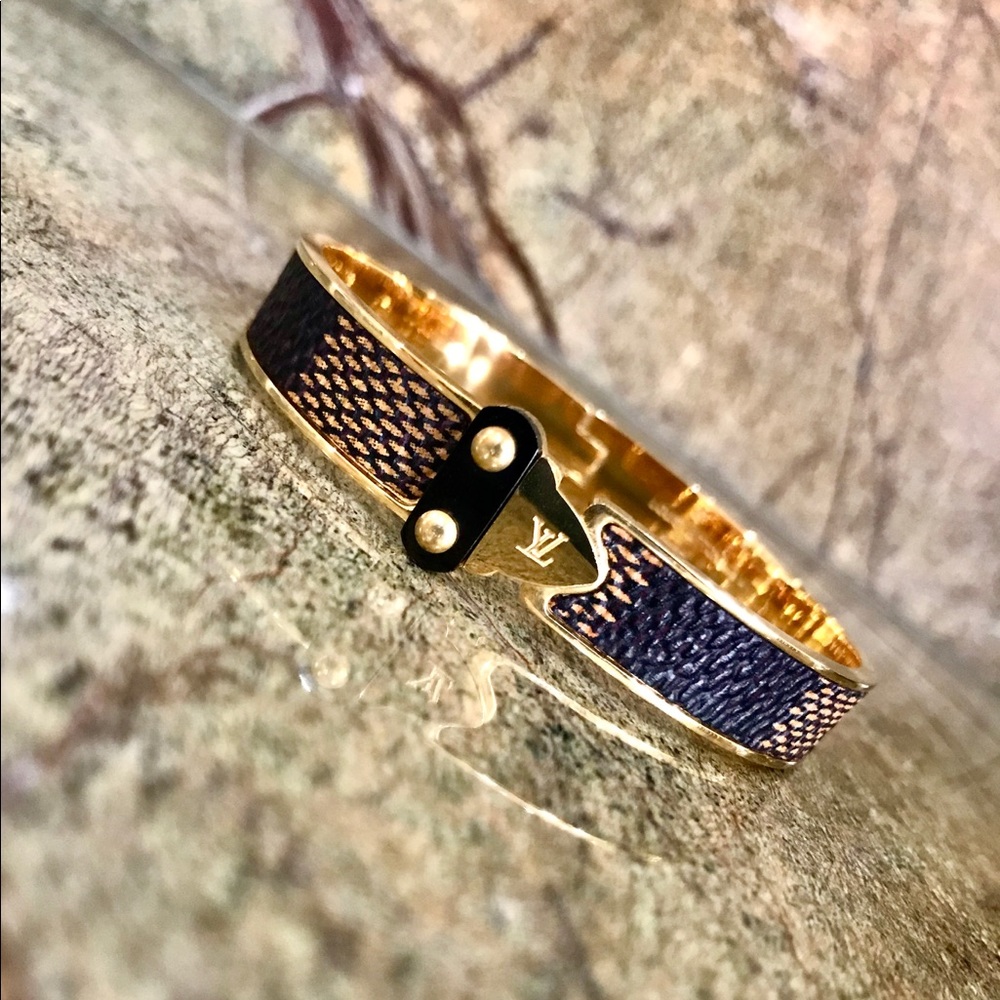 Luxury Style Cuff Bracelet ! Gold and rose gold